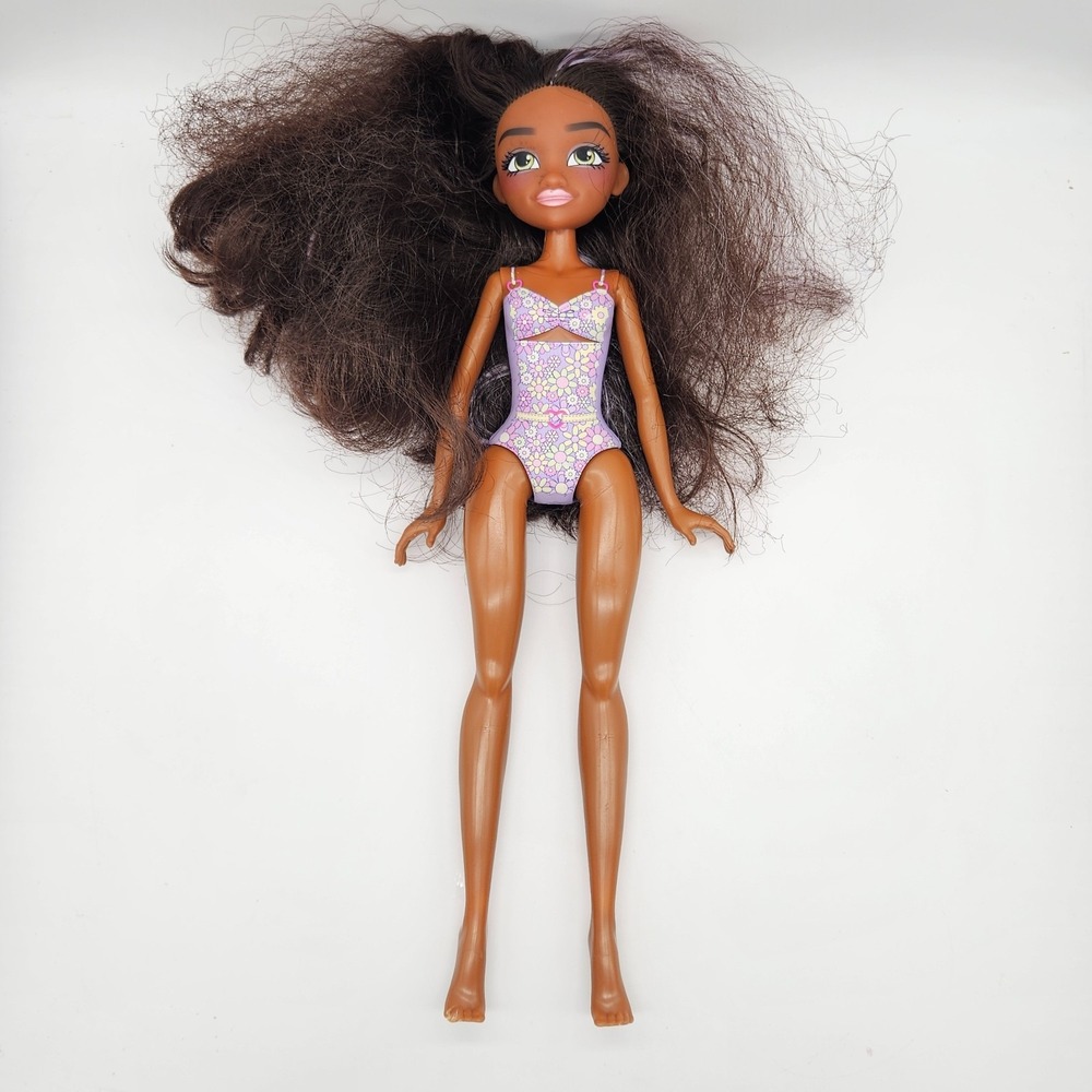Hairdorables Hairmazing Swimsuit Fashion Doll 2021 Purple Floral